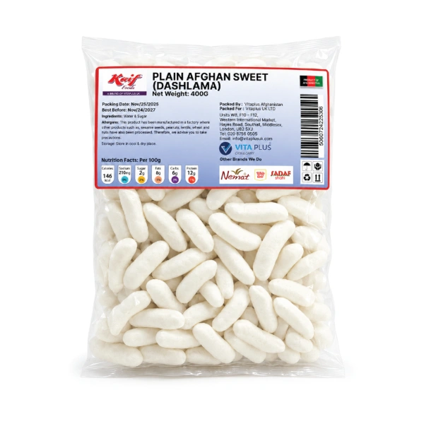 AFGHAN CANDY PLAIN (SHIRINI SADA) - 30X400G