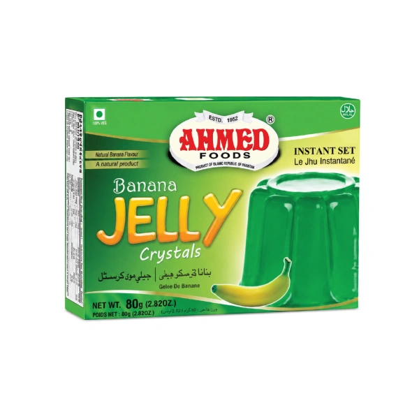 AHMED BANANA JELLY 12X70GM