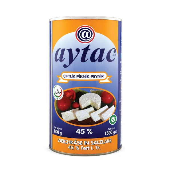 AYTAC 45% CHEESE 6X800GM