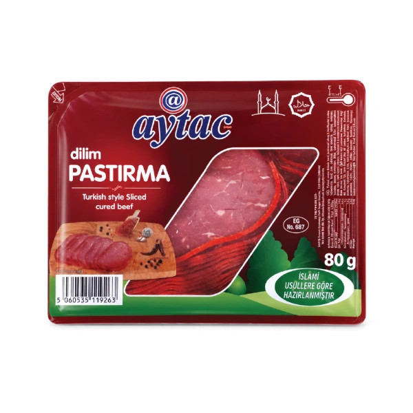 AYTAC PASTIRMA SLICED 80GM