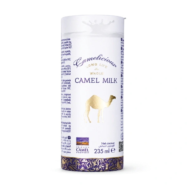 CAMEL WHOLE MILK 12X235ML