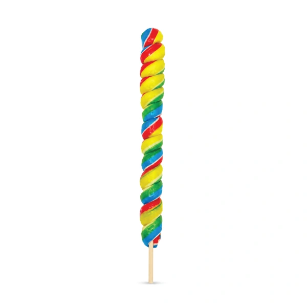 CANDY RUSH FANCY TWIST LOLIPOP 150PC  - (V20)