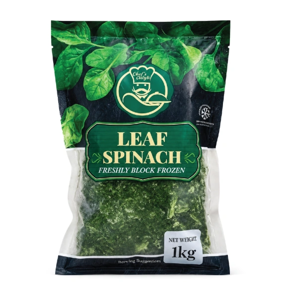 CHEF DELIGHT LEAF SPINACH 10X1KG