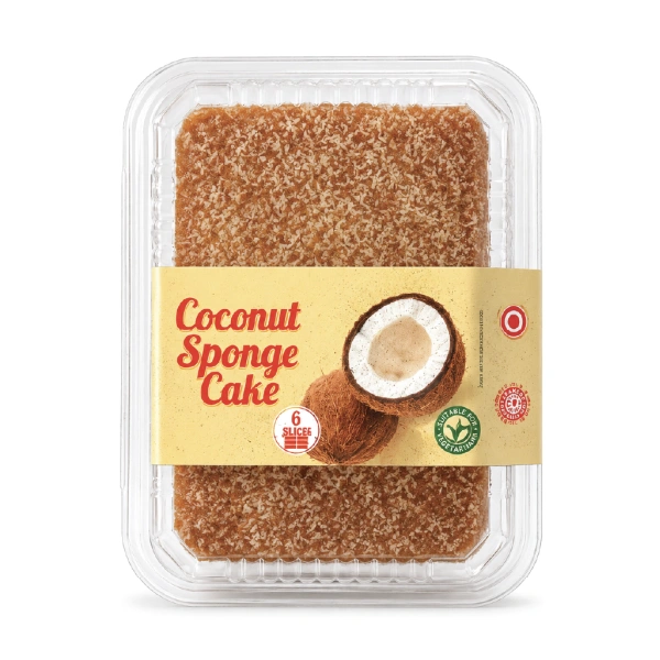 GIMAR COCONUT SPONGE CAKE 4X360GM