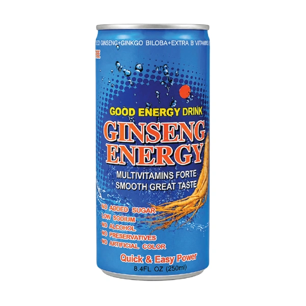 GINSENG ENERGY DRINK 24X250ML - (V20)