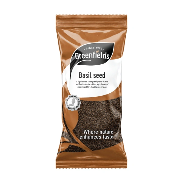 GREEN FIELDS BASIL SEEDS 12X100GM (DISC)