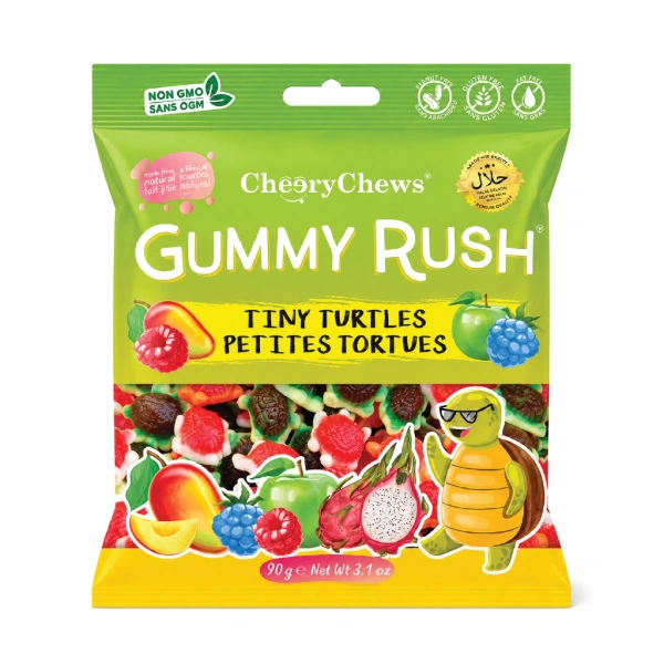 GUMMY RUSH TINY TUTLE 12X90GM - (V20)