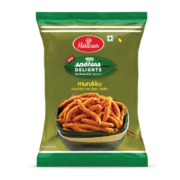 HALDIRAM MURRUKU 10X200GM  PM-£1.49 - (V20)