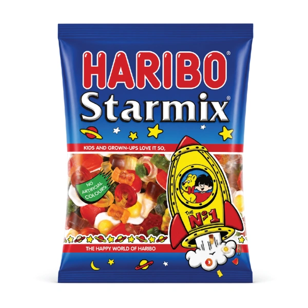 HARIBO STARMIX (BROWN) 24X80GM - (V20)
