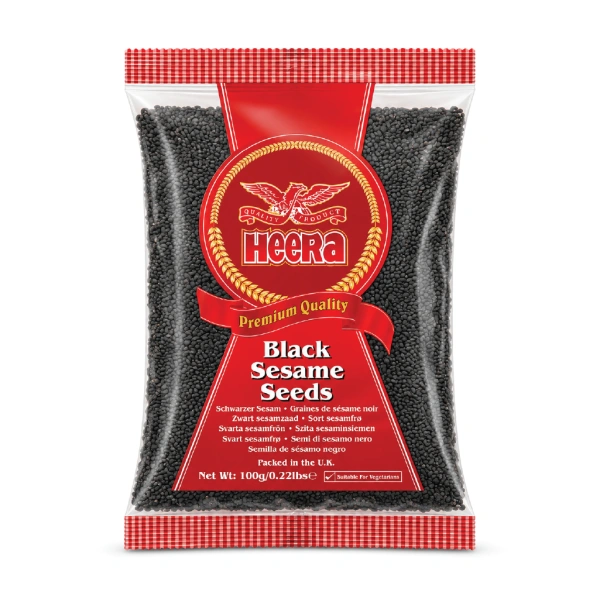 HEERA BLACK SESAME SEEDS 100GM (UNIT)