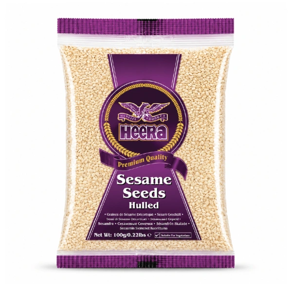 HEERA SESAME SEEDS HULLED 6X1KG