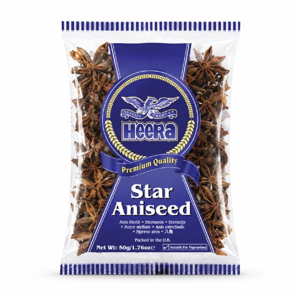 HEERA STAR ANISEED 20X50GM