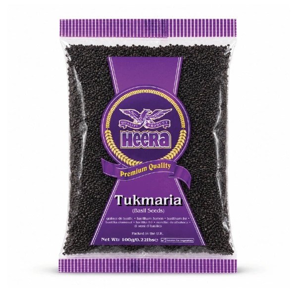 HEERA TUKMARIA BASIL SEEDS 20X100GM