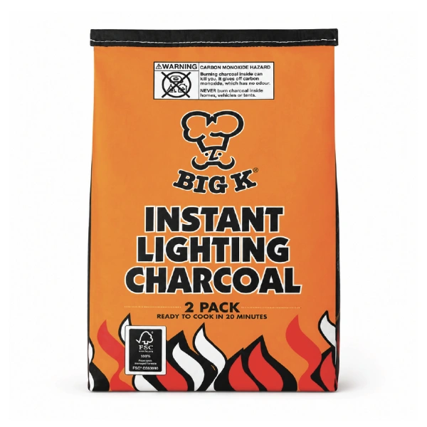 INSTANT LIGHT CHARCOAL 6X2 PACK