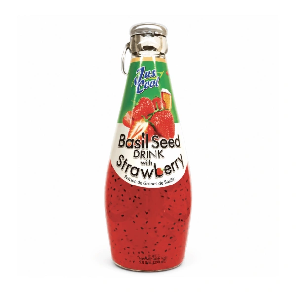 JUSCOOL STRAWBERRY DRINK 12X290ML