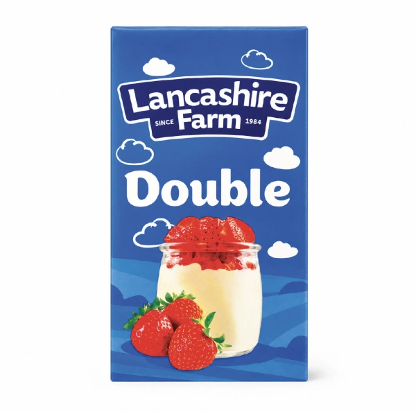 LANCASHIRE FARM DOUBLE CREAM 12X500ML