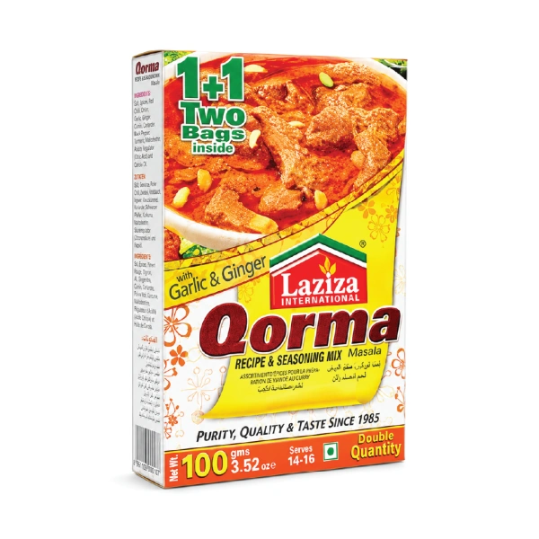 LAZIZA QORMA MASALA 6X100GM