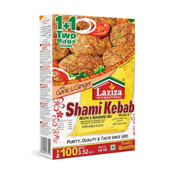LAZIZA SHAMI KEBAB MASALA 100GM (UNIT)