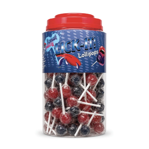 LICK-IT TONGUE PAINTER JAR 150X7GM- (V20)
