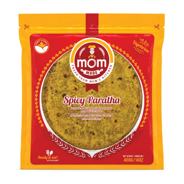 MOMS SPICY PARATHA 20X400GM