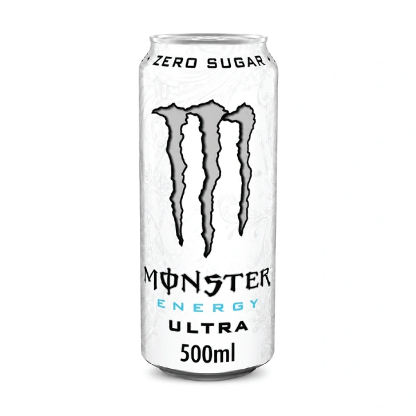 MONSTER ULTRA WHITE (ZERO SUGAR) 2X9X500ML