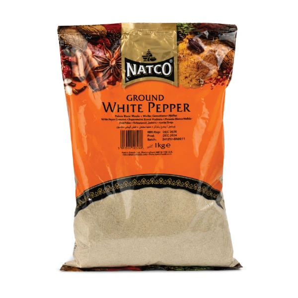 NATCO GROUND WHITE PEPPER 6X1KG