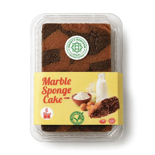 NEW TASTY BAKERY MARBLE CAKE 100GM PM-£1.20