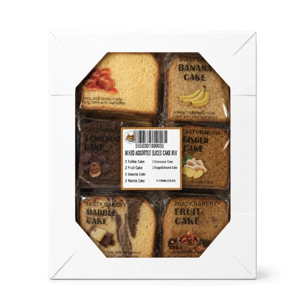NEW TASTY BAKERY VAS CAKE MIX (FRUIT) 10X100GM