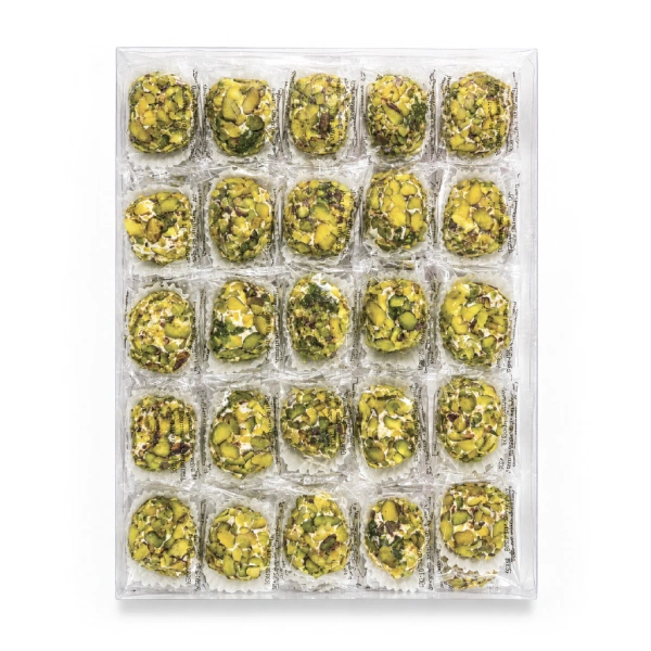 NOUGAT WITH PISTACHIO 1.9KG (100 PC) - (V20)