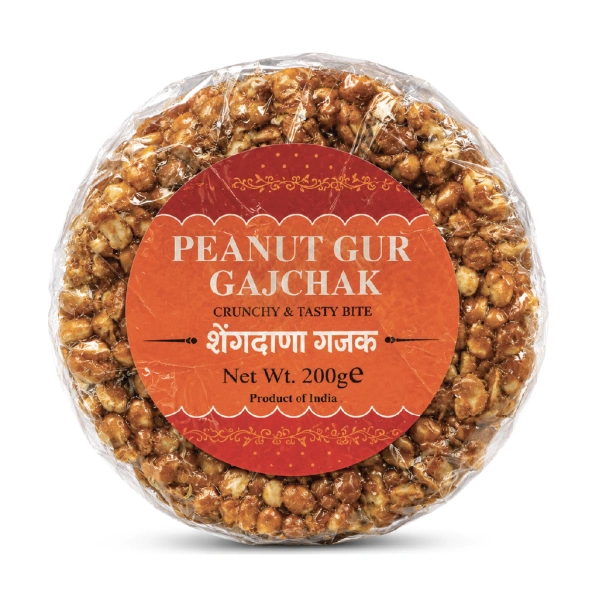 PEANUT GUR GACHAK 40X200GM