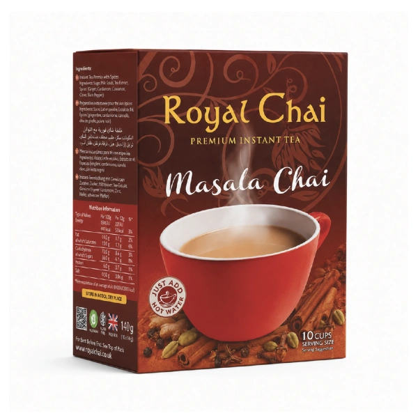 ROYAL CHAI MASALA (UNSWEETENED) 8X180GM