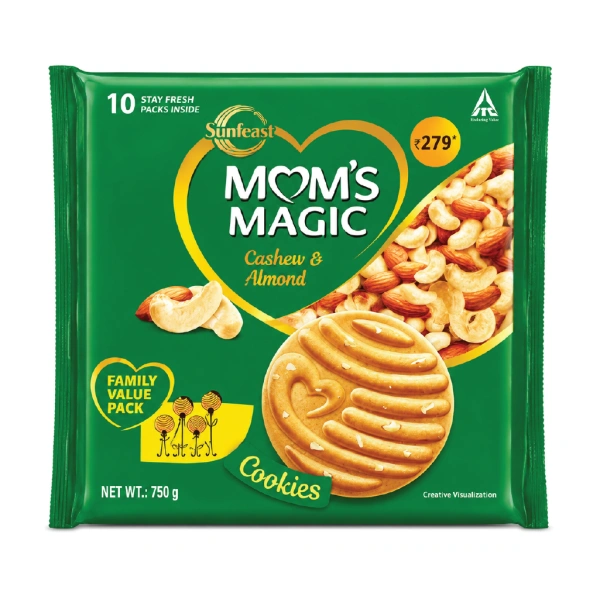 SF MOMS MAGIC CASHEW & ALMOND 12X750G PM £2.79