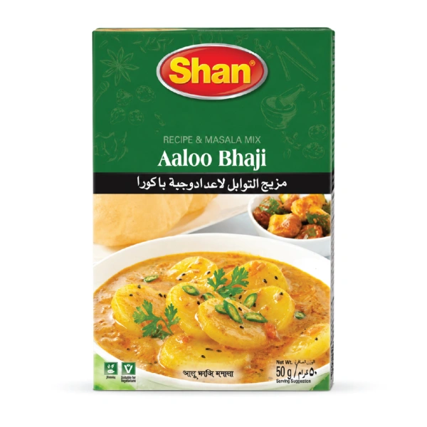 SHAN AALOO BHAJI MASALA 12X50GM 