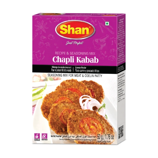 SHAN CHAPLI KABAB MASALA 12X100GM