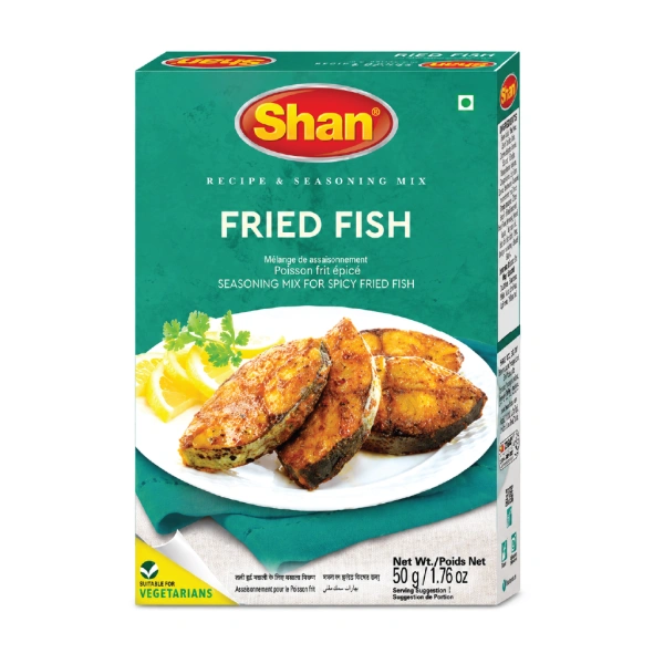 SHAN FRIED FISH MASALA 12X50GM