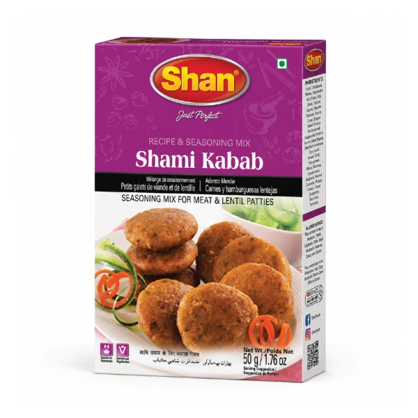 SHAN SHAMI KABAB MASALA 12X50GM