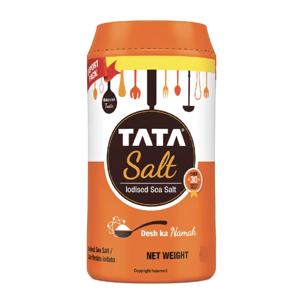 TATA IODIZED SEA SALT 12X1KG