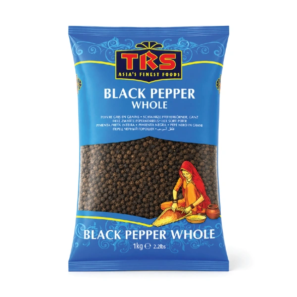 TRS WHOLE BLACK PEPPER 6X1KG (S1)
