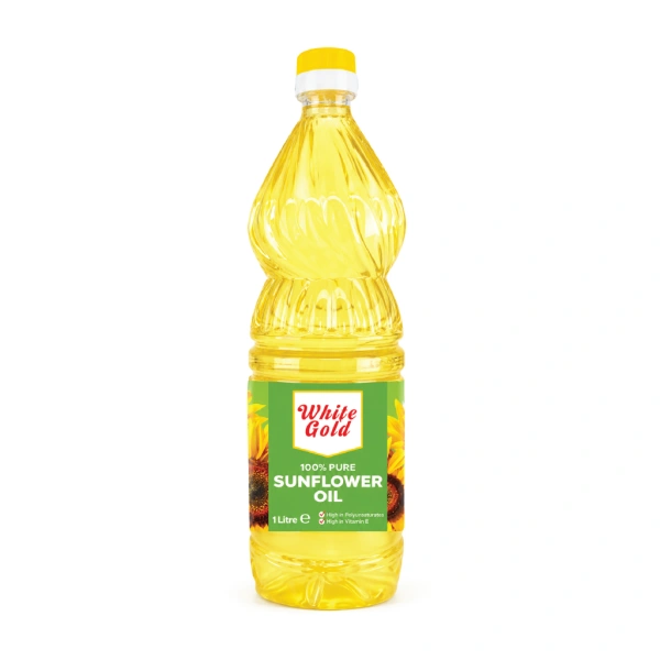 WHITE GOLD SUNFLOWER OIL 12X1LTR