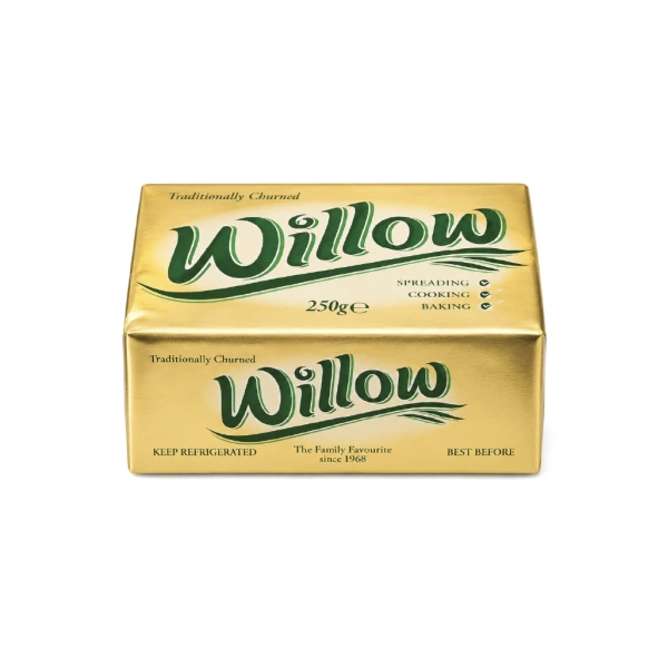 WILLOW SALTED BUTTER 20X200GM