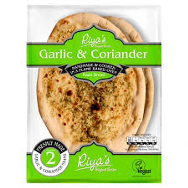 RIYAS GARLIC & CORIANDER NAAN 400GM