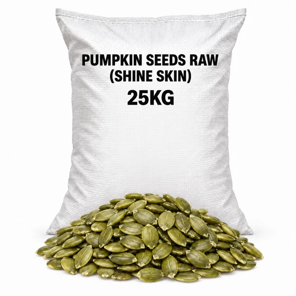 PUMPKIN SEEDS RAW (SHINE SKIN) 25KG