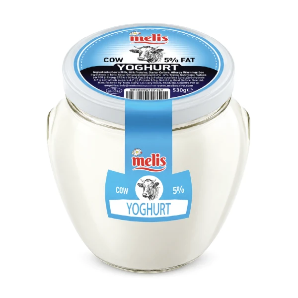 MELIS YOGURT COW (5% FAT) 6X530GM PM £1.89