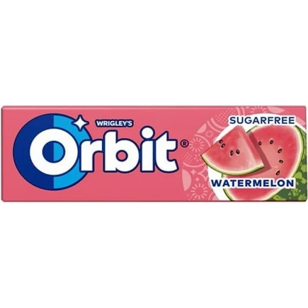 ORBIT WATERMELON CHEWING GUM 30X(10PC ) - (V20)