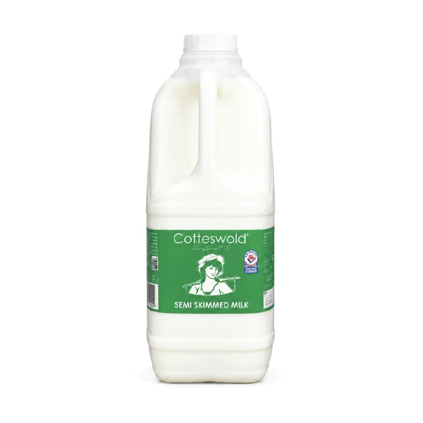 COTTESWOLD SEMI SKIMMED MILK 2LTR