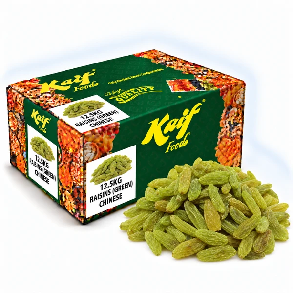 KAIF RAISINS (GREEN) CHINESE 12.5KG