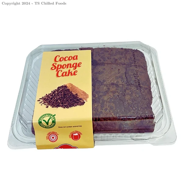 GIMAR COCOA SPONGE CAKE 4X360GM