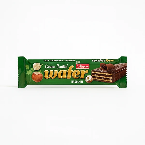 SULTANIM WAFERS WITH HAZELNUT AND COCOA FILLING 25X50GM