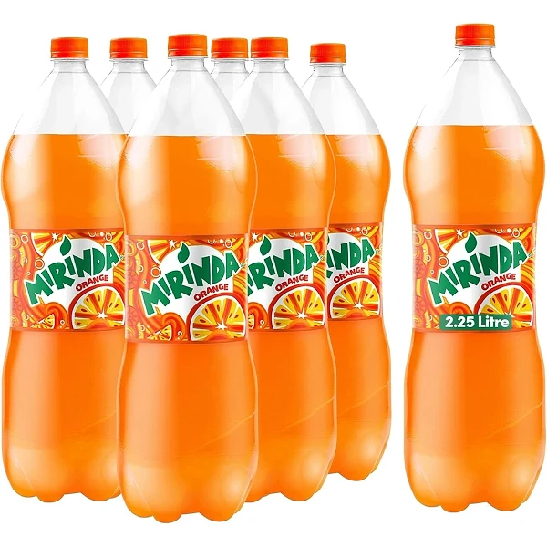 MIRINDA ORANGE (PET BOTTLE) 6X2.25LTR - (V20)