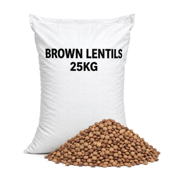 BROWN LENTILS 25KG